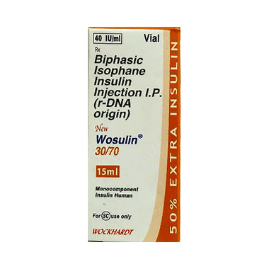 New Wosulin 30/70 Injection