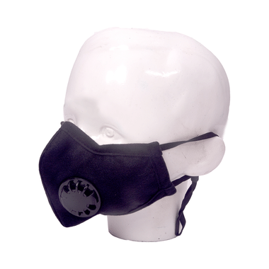 Advind Healthcare Military Grade N99 Mask With 2 Valves Small Black