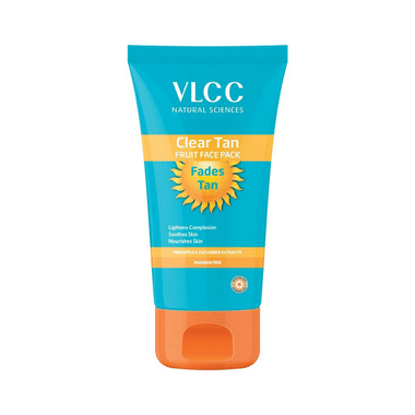 VLCC Natural Sciences Clear Tan Fruit Face Pack