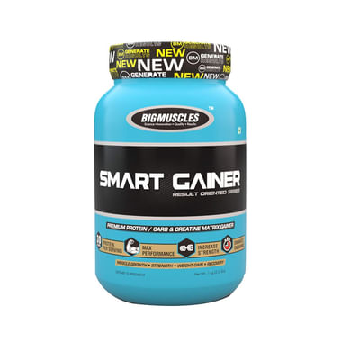 Big  Muscles Smart Gainer Strawberry