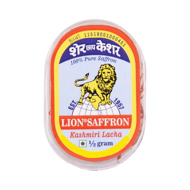 Lion Saffron Kashmiri Lacha (1/2gm Each)