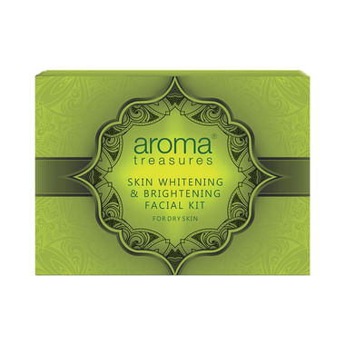 Aroma Treasures Skin Whitening & Brightening Facial Kit Dry Skin