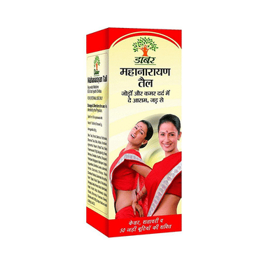 Dabur Mahanarayan Tail | Relieves Pain & Stiffness Of Joints, Back, Ribs & Muscles