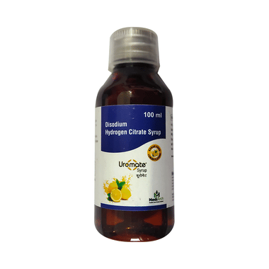 Uromate Syrup Lemon Sugar Free