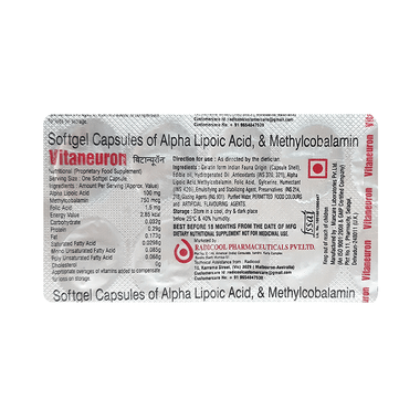 <span style='color:#626A7A'>Vitaneuron Soft Gelatin Capsule</span>