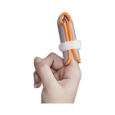 Vissco Cot Finger Splint 0623 Universal Orange