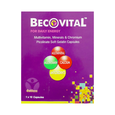 Becovital For Daily Energy Soft Gelatin Capsule