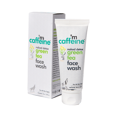 mCaffeine Naked Detox Green Tea Face Wash