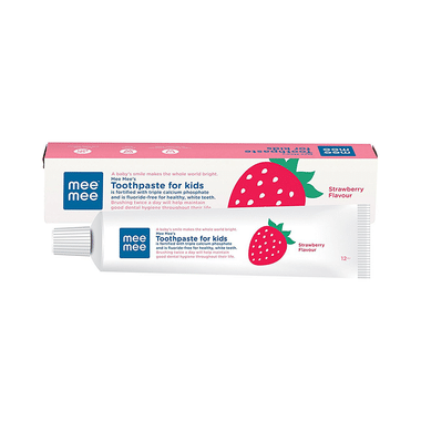 Mee Mee Fluoride Free Toothpaste For Kids Strawberry