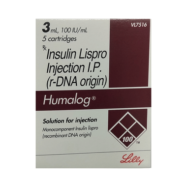 Humalog 100IU/ml Solution for Injection