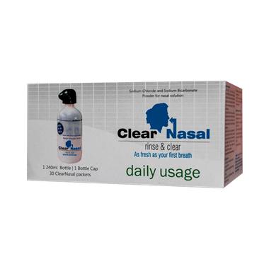 Clear Nasal Daily Usage Nasal Solution