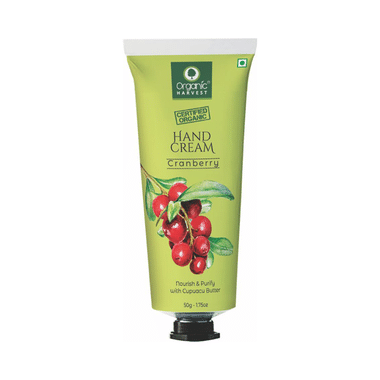 Organic Harvest Hand Cream Cranberry