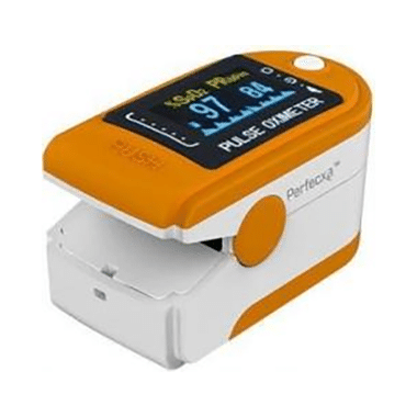 Perfecxa CMS502 Fingertip Pulse Oximeter Orange