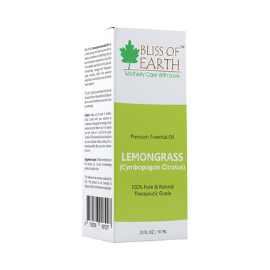 Bliss Of Earth Lemongrass Premium Essential Oil