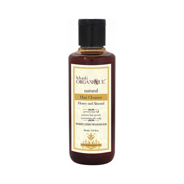 Khadi Organique Natural Hair Cleanser Honey & Almond