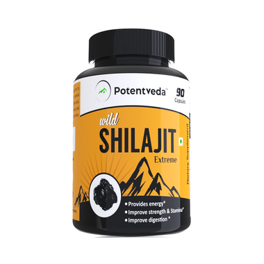 Potentveda Wild Shilajit Extreme Capsule