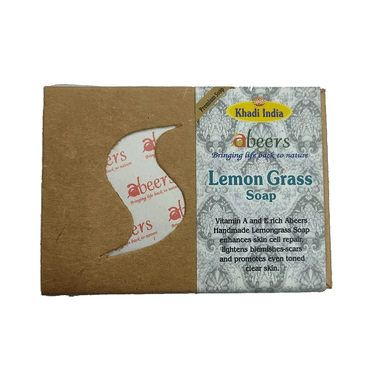 Khadi India Abeers Premium Lemongrass Soap