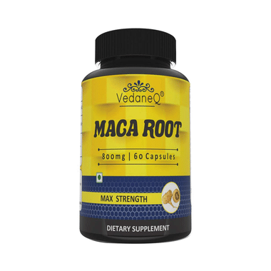 VedaneQ Maca Root 800mg Capsule