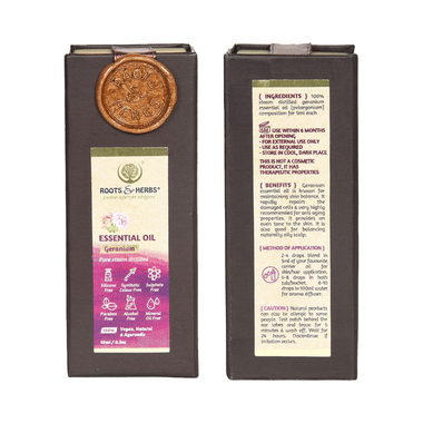 Roots And Herbs Geranium Essential Oil