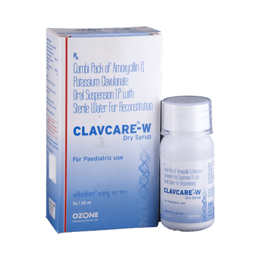 क्लैवकेयर-डबल्यू ड्राय सिरप