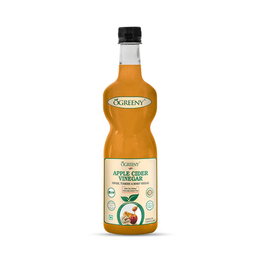 Ogreeny Apple Cider Vinegar With The Mother Ginger, Turmeric & Honey