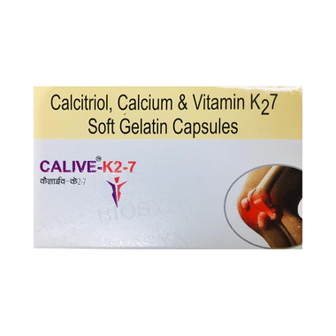 Calive-K27 Soft Gelatin Capsule