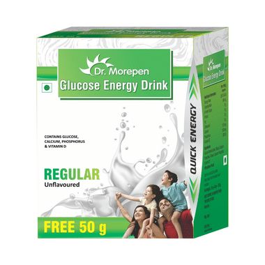 Dr Morepen Glucose Energy Drink Regular Unflavoured