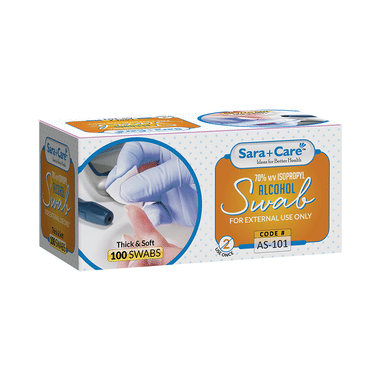 Sara+Care AS 101 Alcohol Swab