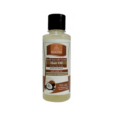 Khadi Pure Herbal Ayurvedic Coconut Hair Oil