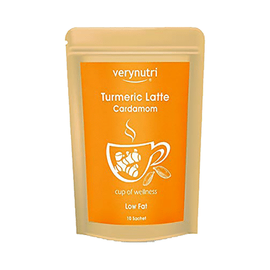 Verynutri Cardamom Turmeric Latte (16gm Each) Sachet