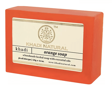 Khadi Naturals Ayurvedic Orange Soap