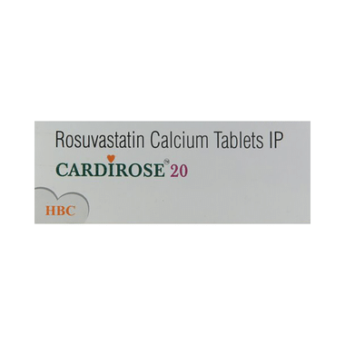 Cardirose 20mg Tablet