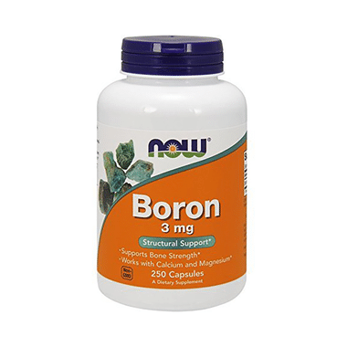 Now Foods Boron 3mg Capsule