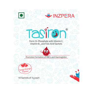 Tasiron Sachet (3gm Each) Tangy Orange