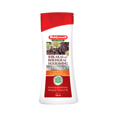 Baidyanath (Nagpur) Shikakai And Bhringraj Supports Strong And Nourished Hair Shampoo