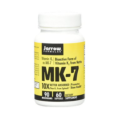 Jarrow Formulas MK-7 Soft Gelatin Capsule for Bone Health