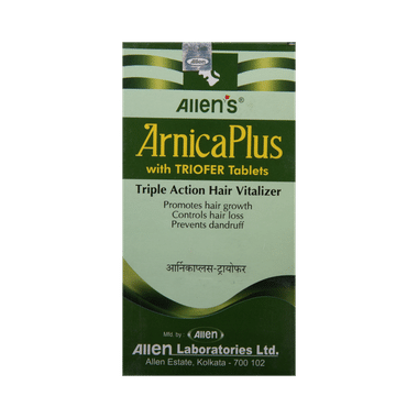 Allen Laboratories Arnica Plus (Hair Vitalizer 100 Ml+ Triofer 50 Tablets) Kit