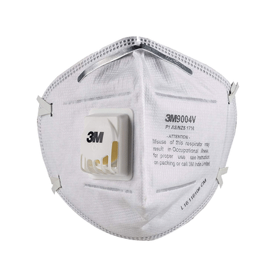 3M 9004V Particulate Respirator Mask White