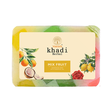 Vagad's Khadi Herbal Handmade Soap Mix Fruit