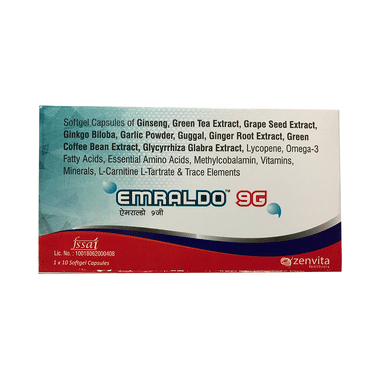 Emraldo 9G Soft Gelatin Capsule