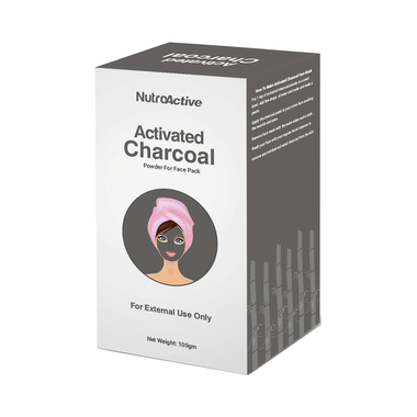 NutroActive Activated Charcoal Powder For Face Pack