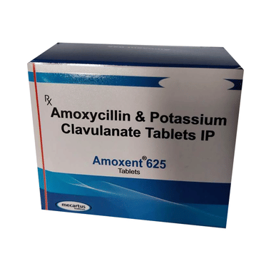 Amoxent 625 Tablet