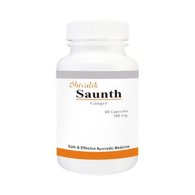 Shivalik Herbals Saunth 500mg Capsule Pack Of 2