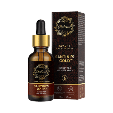 Herbspace Santini's Gold Remedy for Varicose Veins Oil