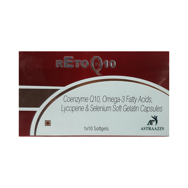 Reto-Q10 Soft Gelatin Capsule