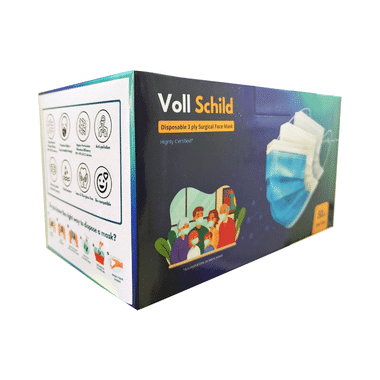 Voll Schild Disposable 3 Ply Surgical Face Mask