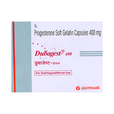 Dubagest 400 Soft Gelatin Capsule