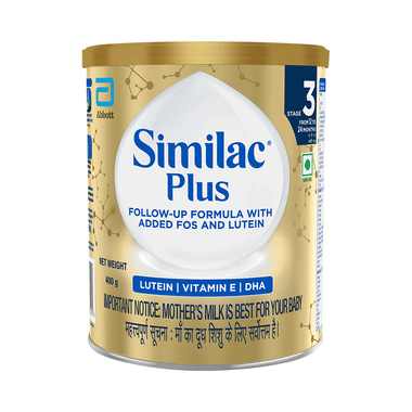 Similac Plus Stage 3 Follow-Up Formula (12 to 24 months) Powder | with Vitamins, Minerals & Essential Nutrients.