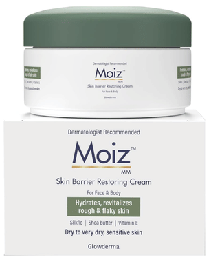 Moiz MM Skin Barrier Restoring Cream with Shea Butter & Vitamin E | For Dry to Very Dry, Sensitive Skin