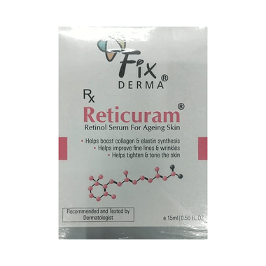 Fixderma Reticuram Retinol Serum | Reduces Fine Lines & Wrinkles